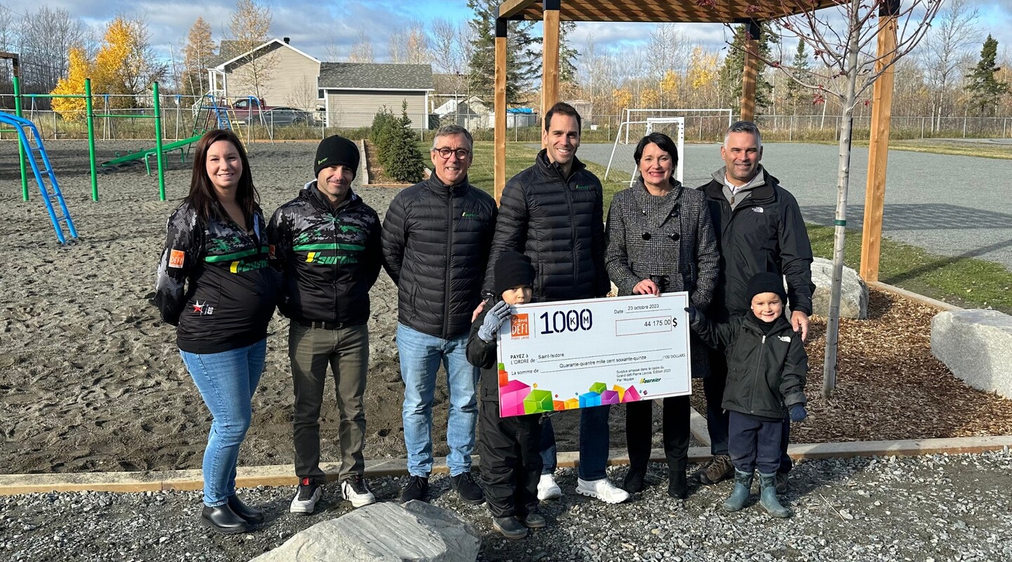 L. Fournier et Fils : Un Engagement Remarquable au Grand Défi Pierre Lavoie 