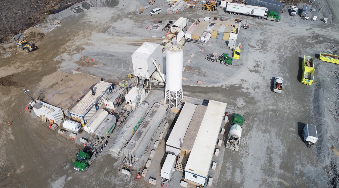 L. Fournier & Fils célèbre l'accomplissement exceptionnel de ses équipes béton sur le site de la mine Côté Gold en Ontario